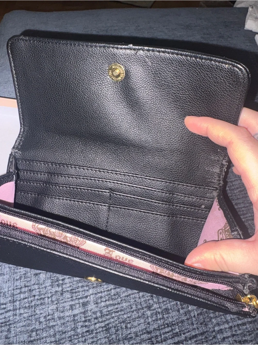 NEW Juicy Couture Black Wallet